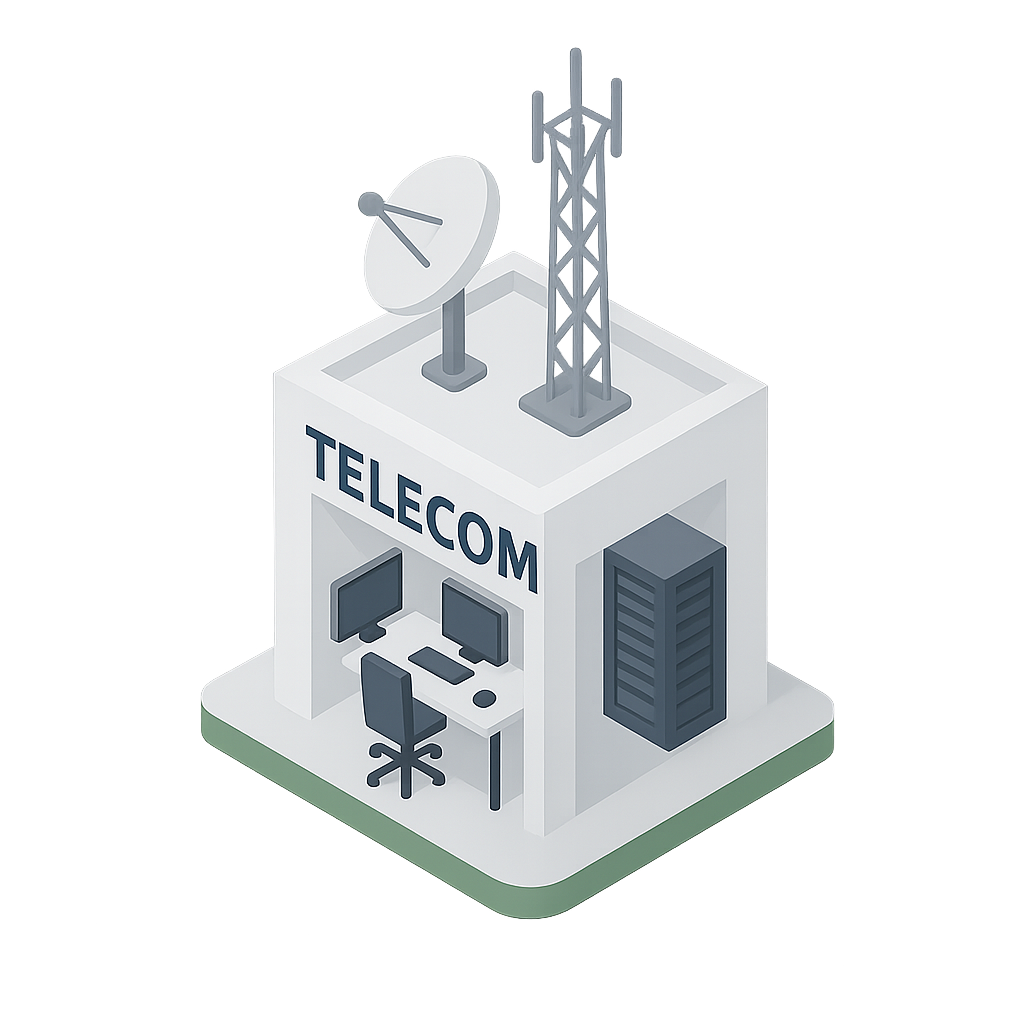 Telecommunication building