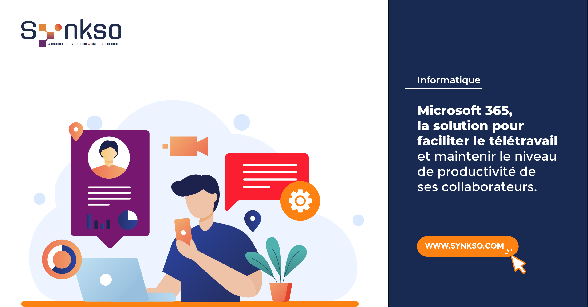 Comment Microsoft 365 facilite le télétravail ?