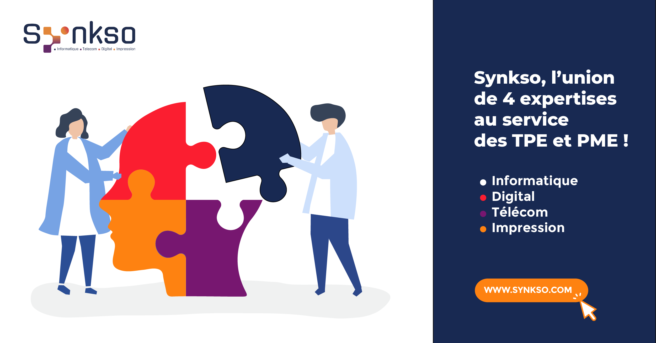 Cybermania, Ondes, SBC et Cybermania Bureautique deviennent Synkso