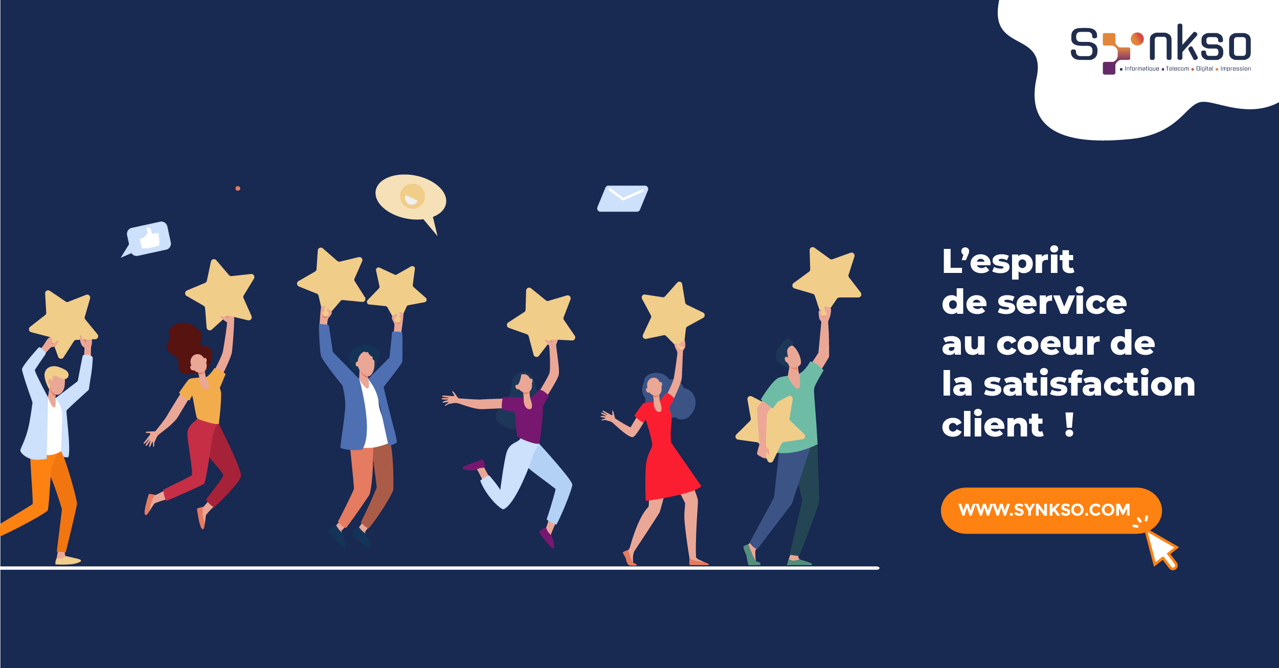 Synkso, le partenaire B2B qui se soucie de ses clients