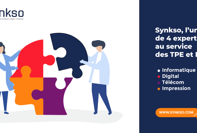 Cybermania, Ondes, SBC et Cybermania Bureautique deviennent Synkso