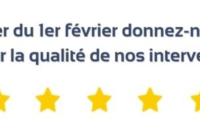 Donnez-nous votre avis en 2 clics